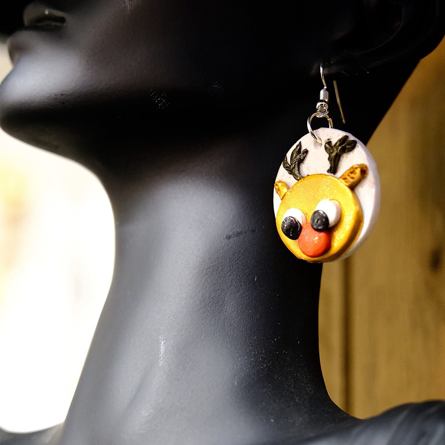 Adorable Reindeer earrings