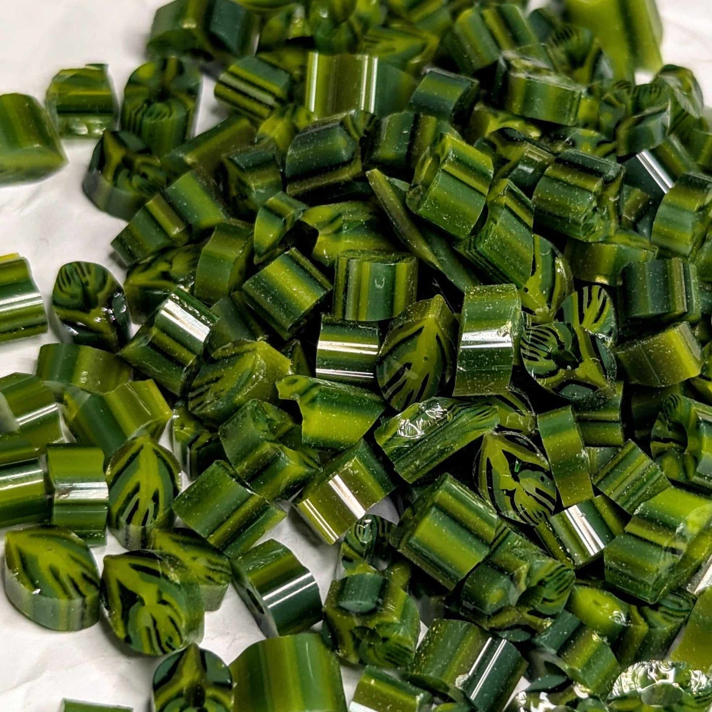Vitrigraph Glass Murrine Leaves