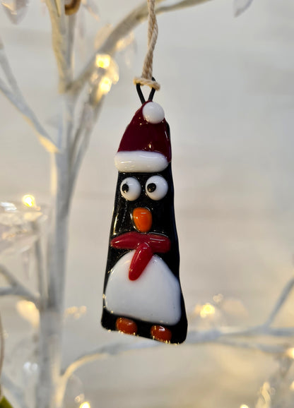 Cute Little Penguin Christmas Ornament