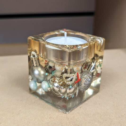 Christmas decoration candle holder